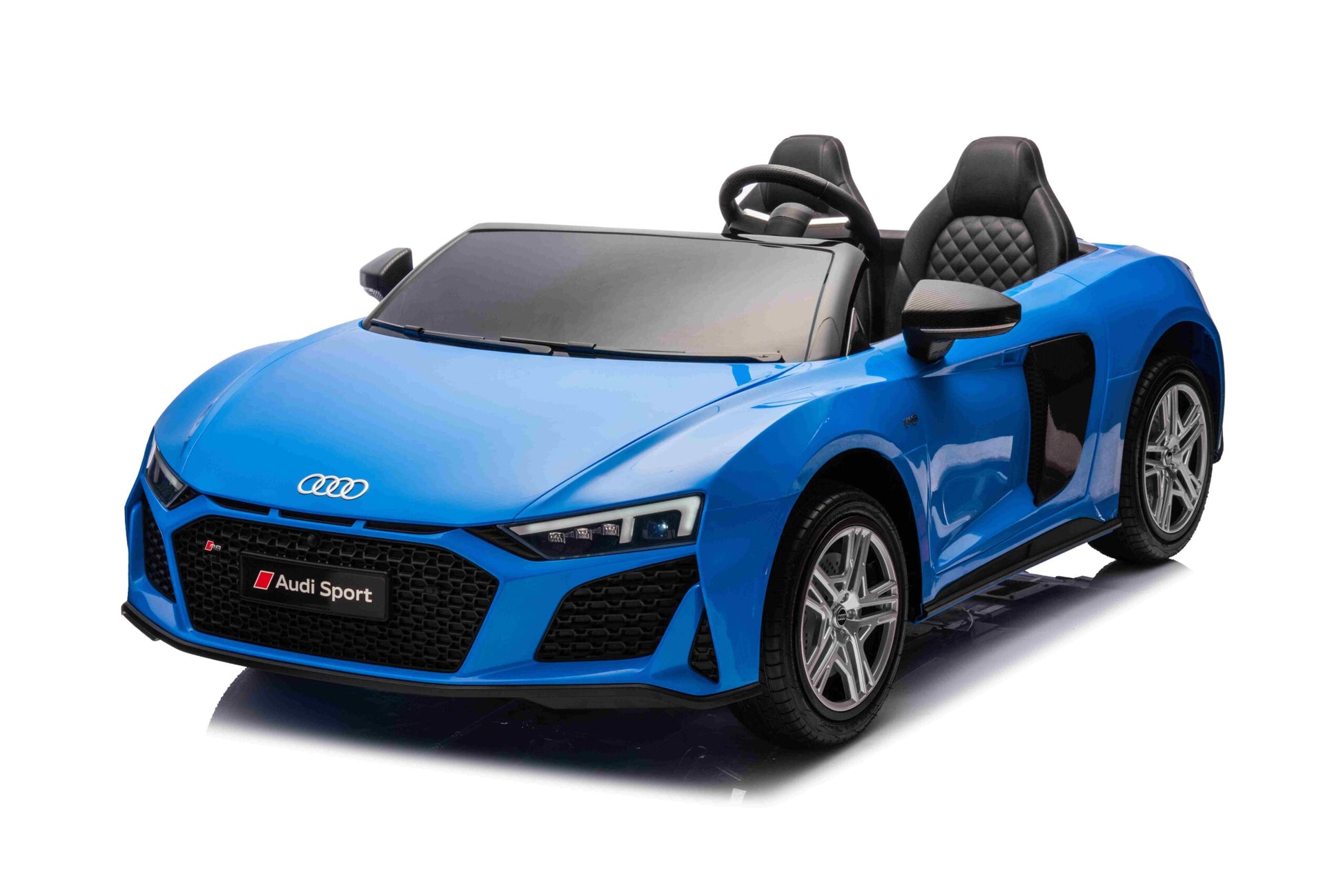 Licencirani auto na akumulator Audi R8 Spyder LIFT - dvosjed - plavi