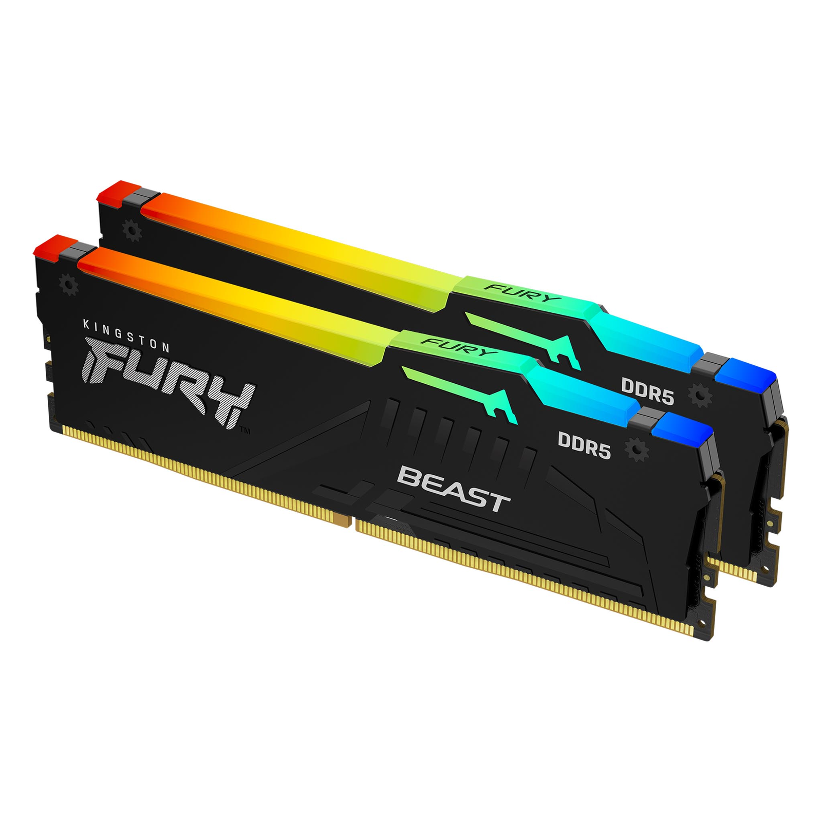 Kingston Technology FURY Beast RGB memorijski modul 64 GB 2 x 32 GB DDR5 ECC