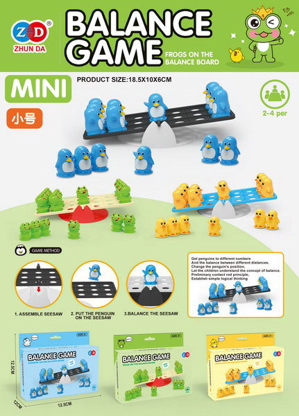 Balancing Frog Arcade Game