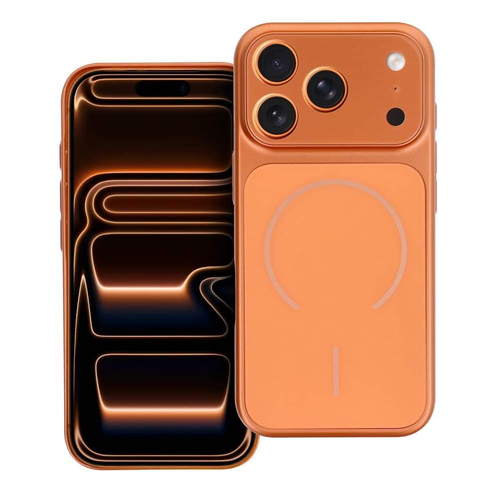 iPhone17 Pro Max MagSafe kompatibilna maskica - narančasta