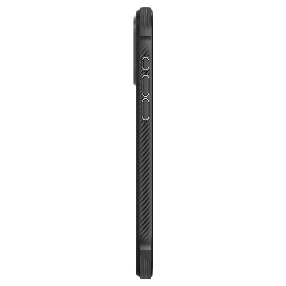SPIGEN Rugged Armor MAG torbica kompatibilna s MAGSAFE za IPHONE 15 PRO MAX mat crna