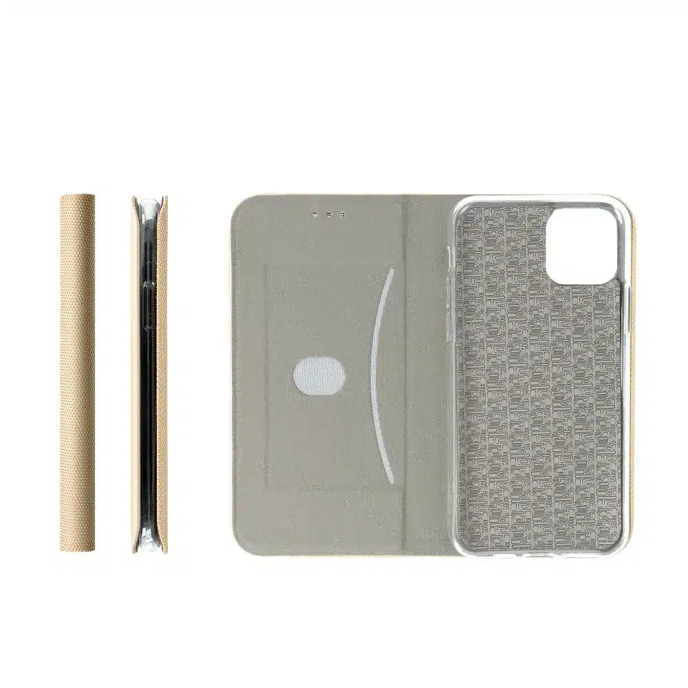 SENSITIVE Book preklopna maska za XIAOMI Redmi 12 4G / 12 5G gold