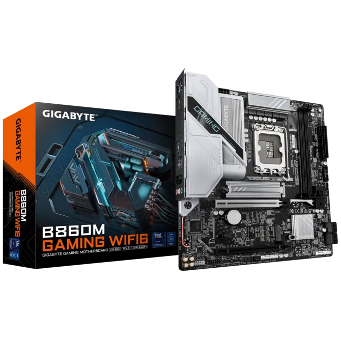 GIGABYTE B860M GAMING WIFI6 matična ploča LGA 1851 (Socket V1) Mikro ATX