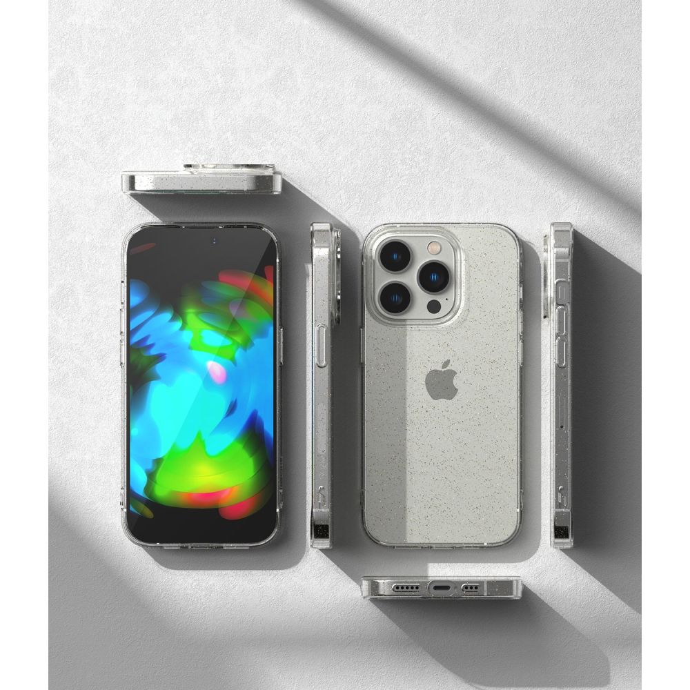 RINGKE AIR MASKA ZA IPHONE 14 PRO GLITTER CLEAR