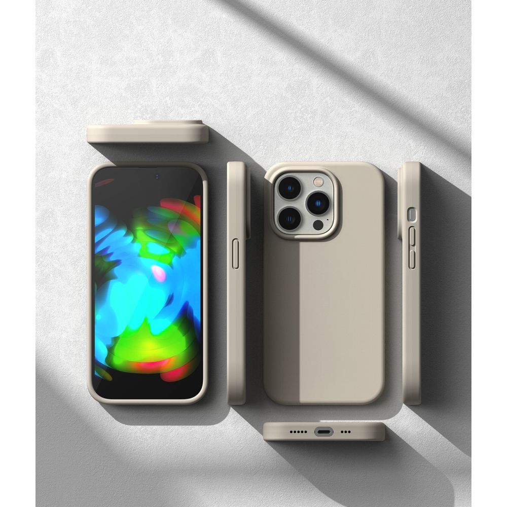 RINGKE SILICONE MASKA ZA IPHONE 14 PRO MAX STONE