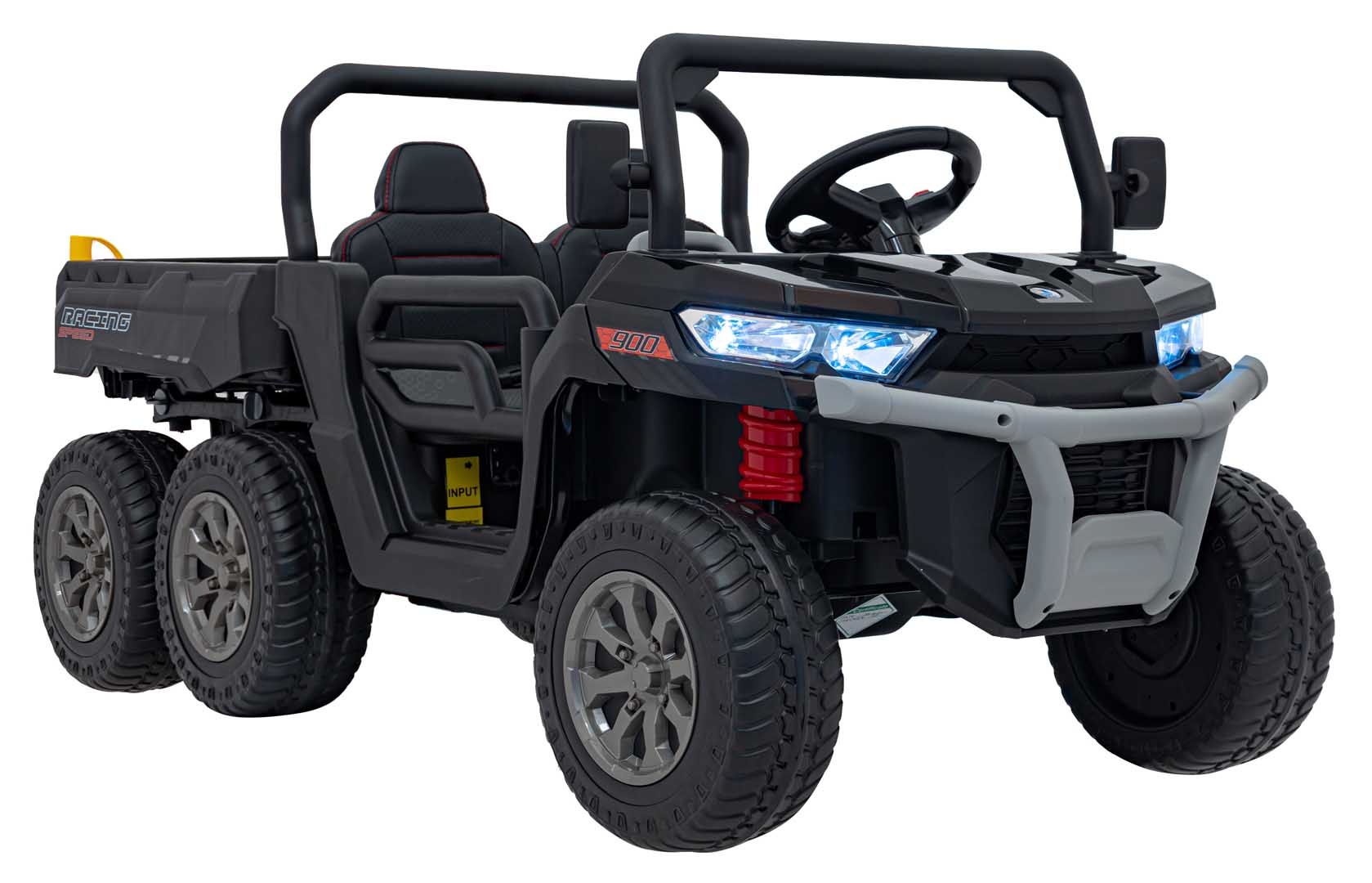 Auto na akumulator Farmer Speed 900 4x4 - dvosjed - crni