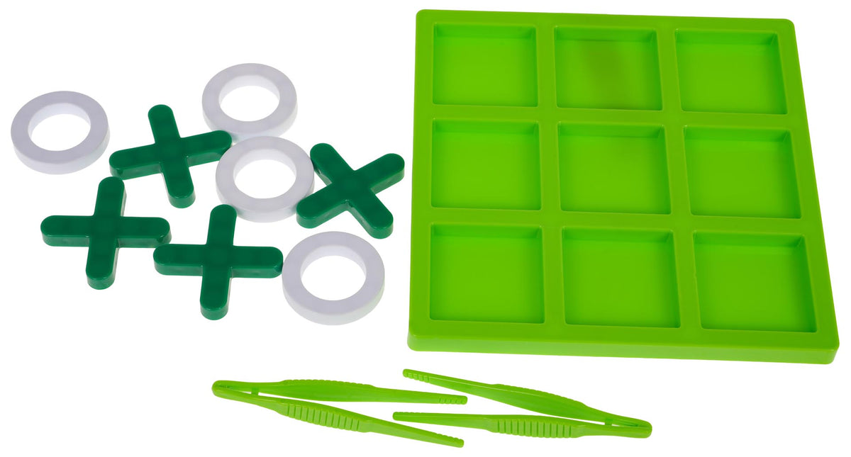 Tic-Tac-Toe Frog Logic Game