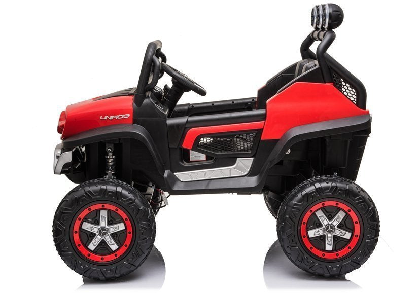 Licencirani auto na akumulator Mercedes Unimog S 4x4 - crveni