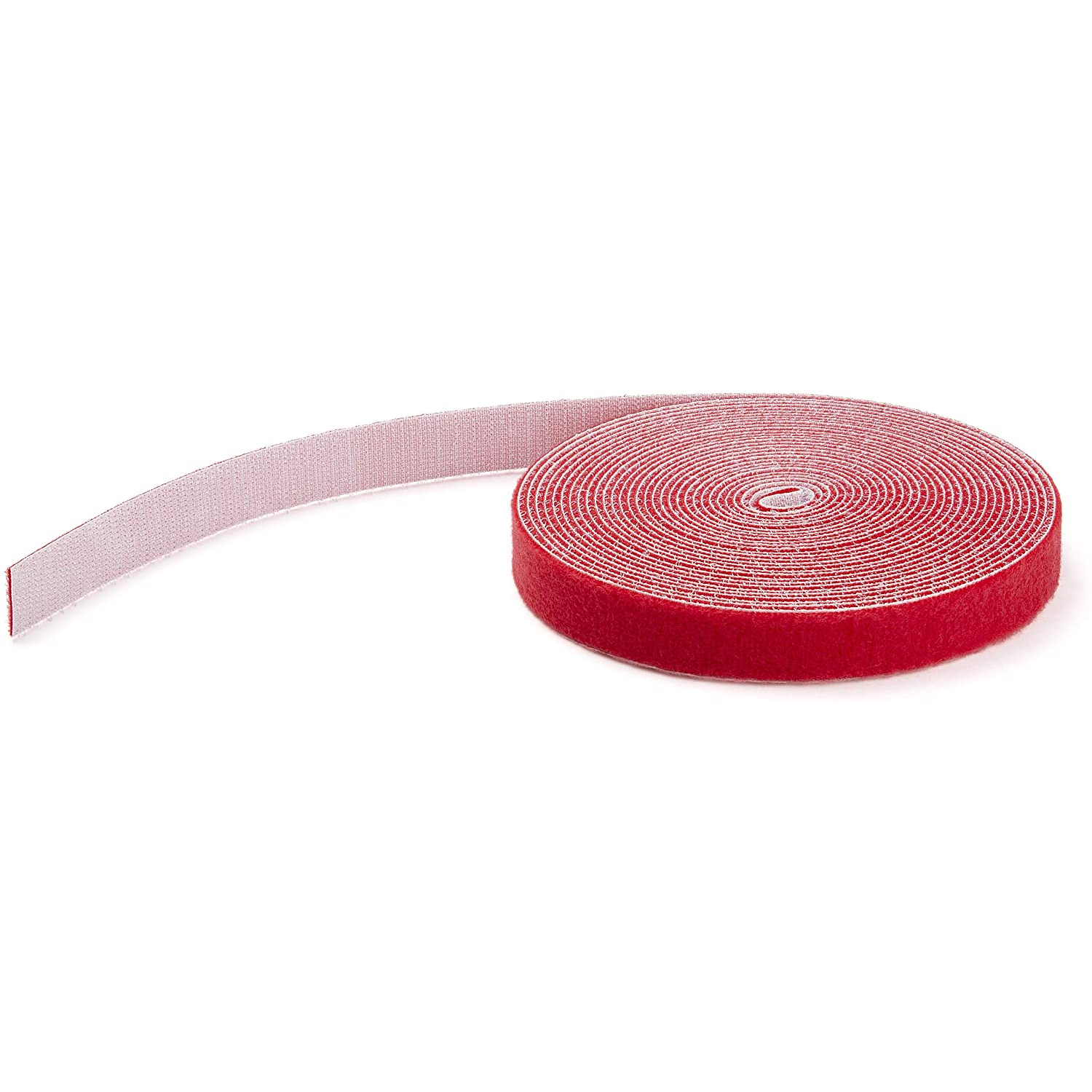 StarTech.com HKLP50RD kabelska vezica Čičak-traka za kabel Najlon Crveno 1 kom