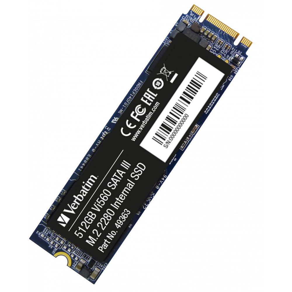 Verbatim Vi560 S3 M.2 512 GB Serijski ATA III 3D NAND