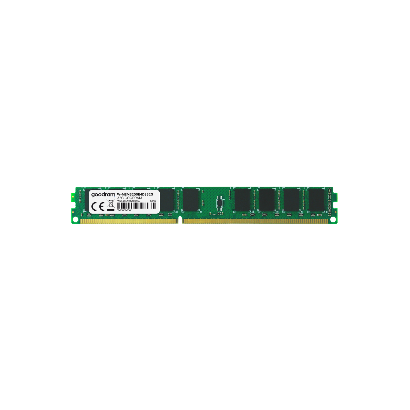 Goodram 16GB 3200MHz ECC UDIMM W-MEM3200E4D816G memorijski modul 1 x 16 GB DDR4