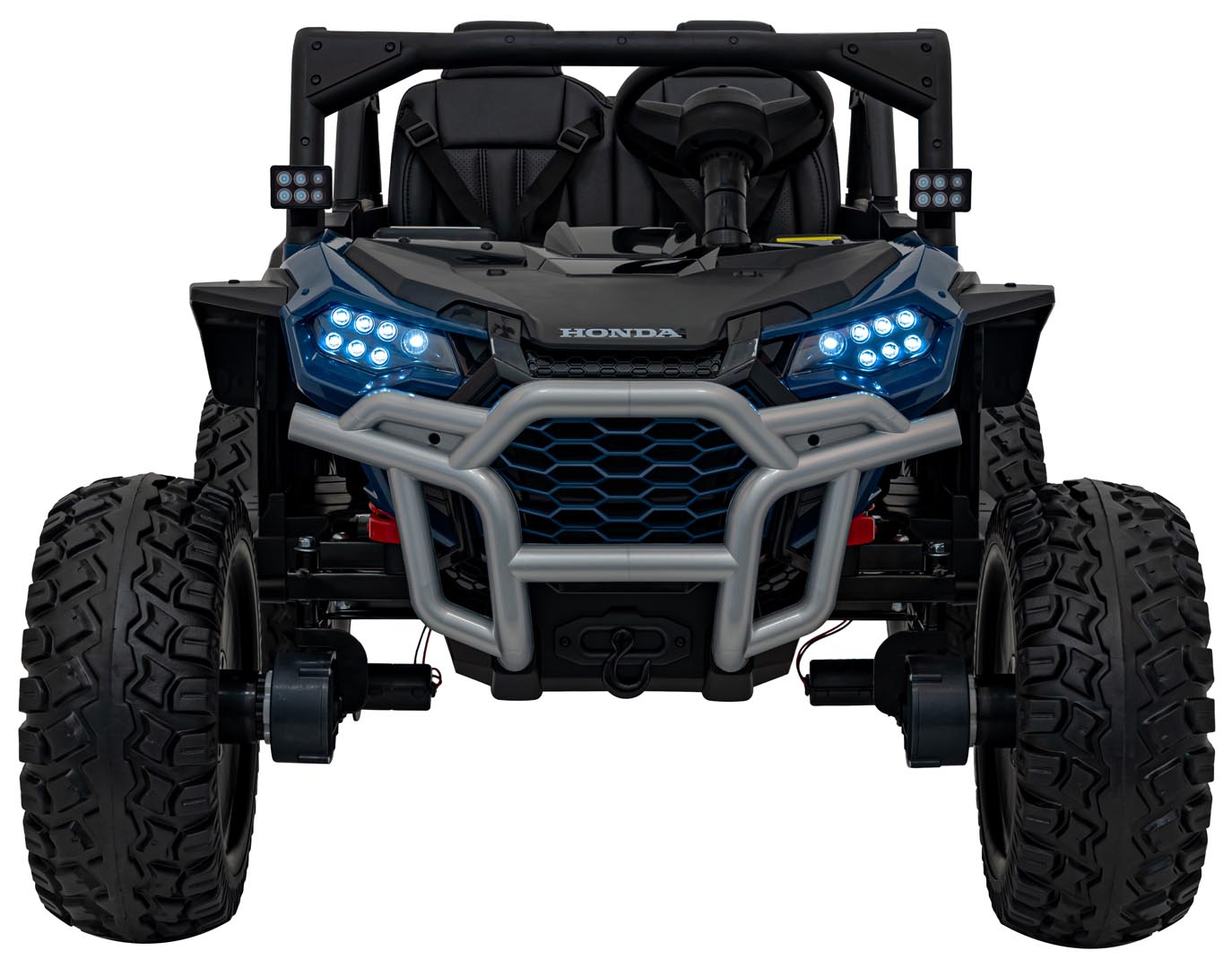 Licencirani buggy na akumulator HONDA 4x4 Off-Road - dvosjed - plavi
