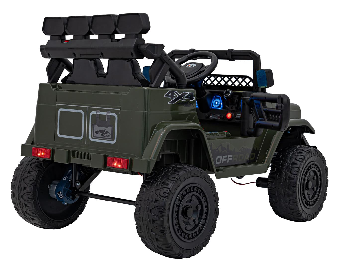 Auto na akumulator Off-Road CLIMBER 4x4 - zeleni