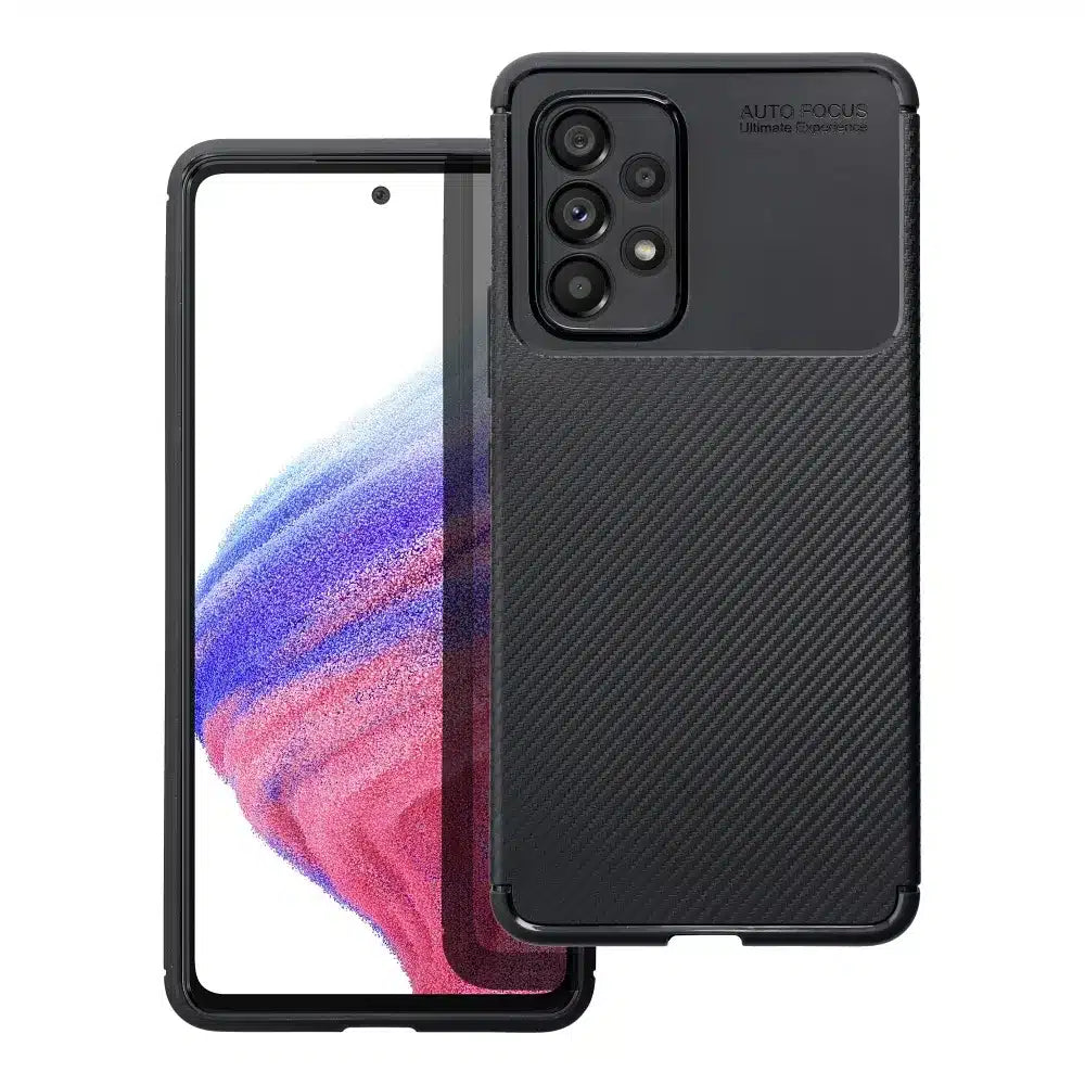 CARBON PREMIUM maska za SAMSUNG GALAXY A13 5G / A04S crna