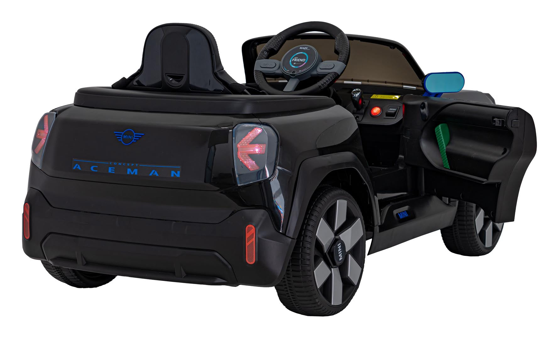 Licencirani auto na akumulator Mini Concept Aceman 4x4 - crni