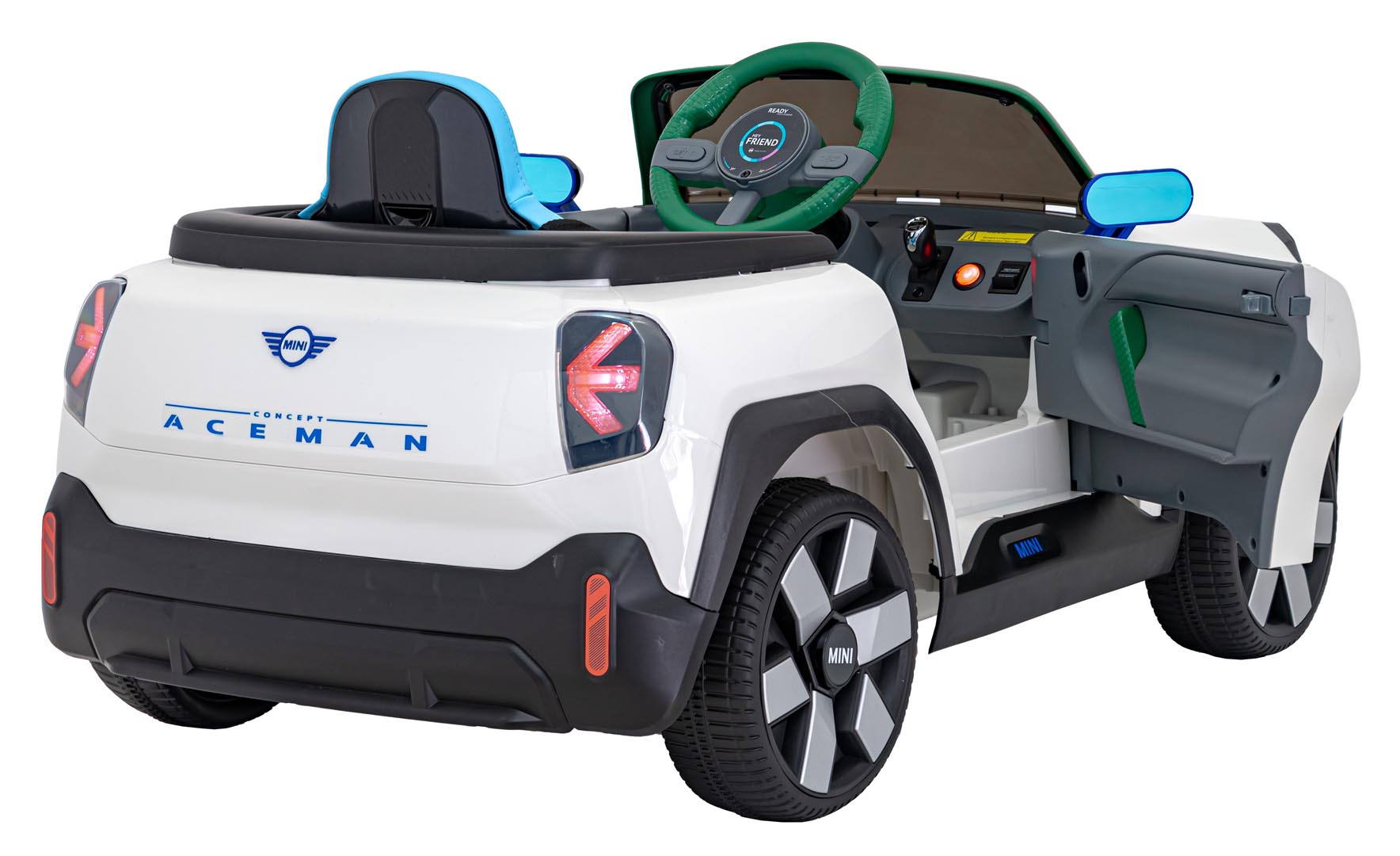 Licencirani auto na akumulator Mini Concept Aceman 4x4 - bijeli
