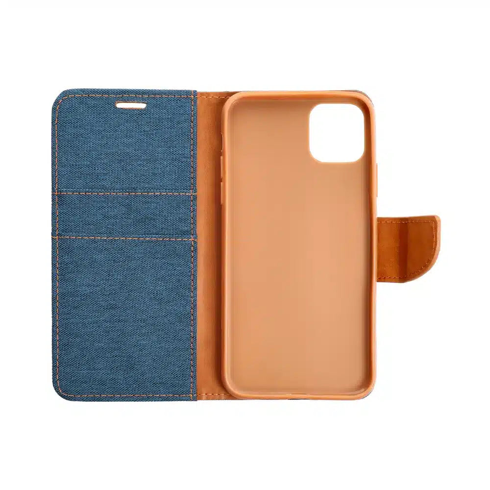 CANVAS Book case preklopna futrola za XIAOMI Redmi 12 4G / 12 5G navy plava