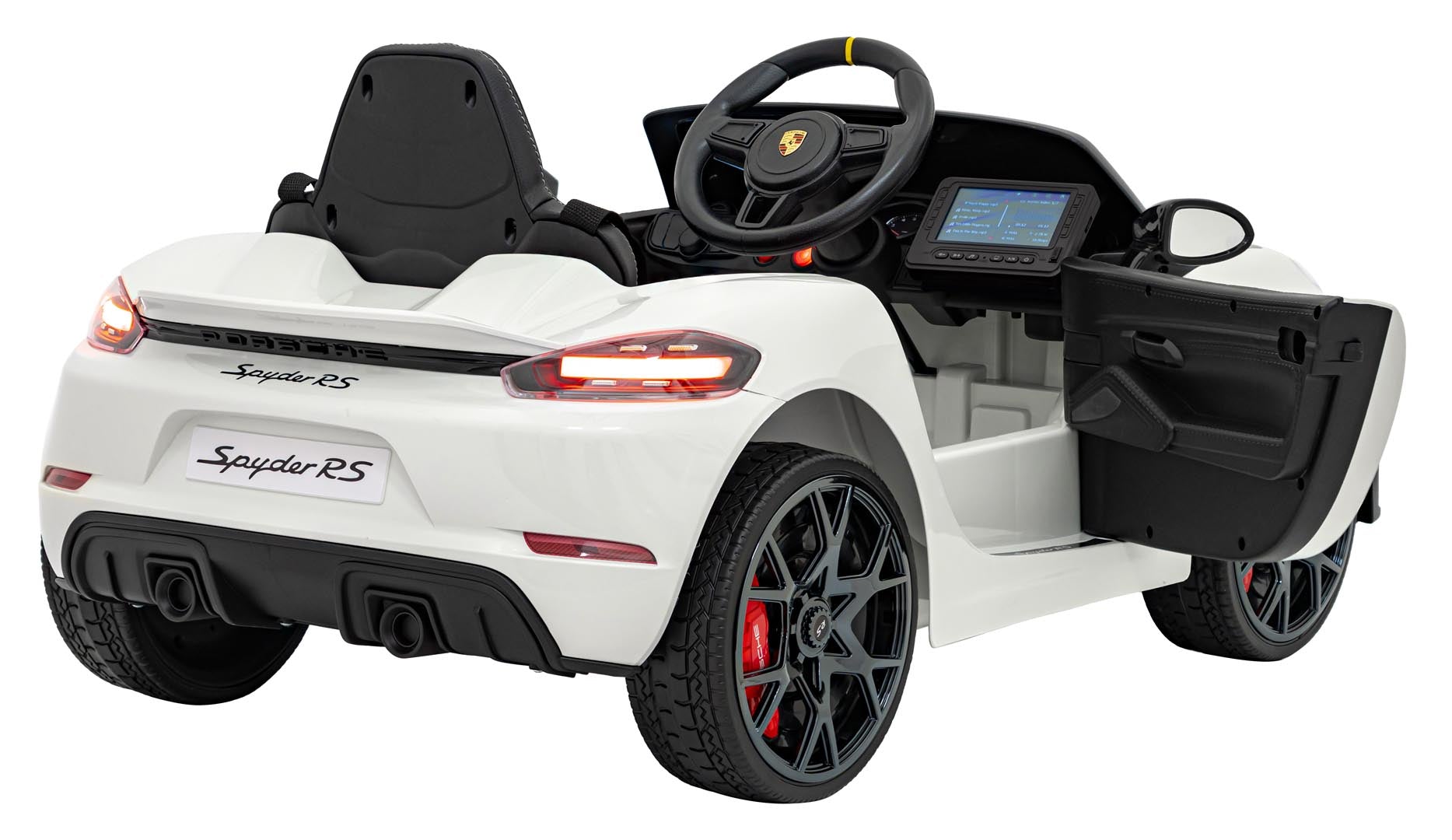 Licencirani auto na akumulator Porsche 718 MP4 - bijeli
