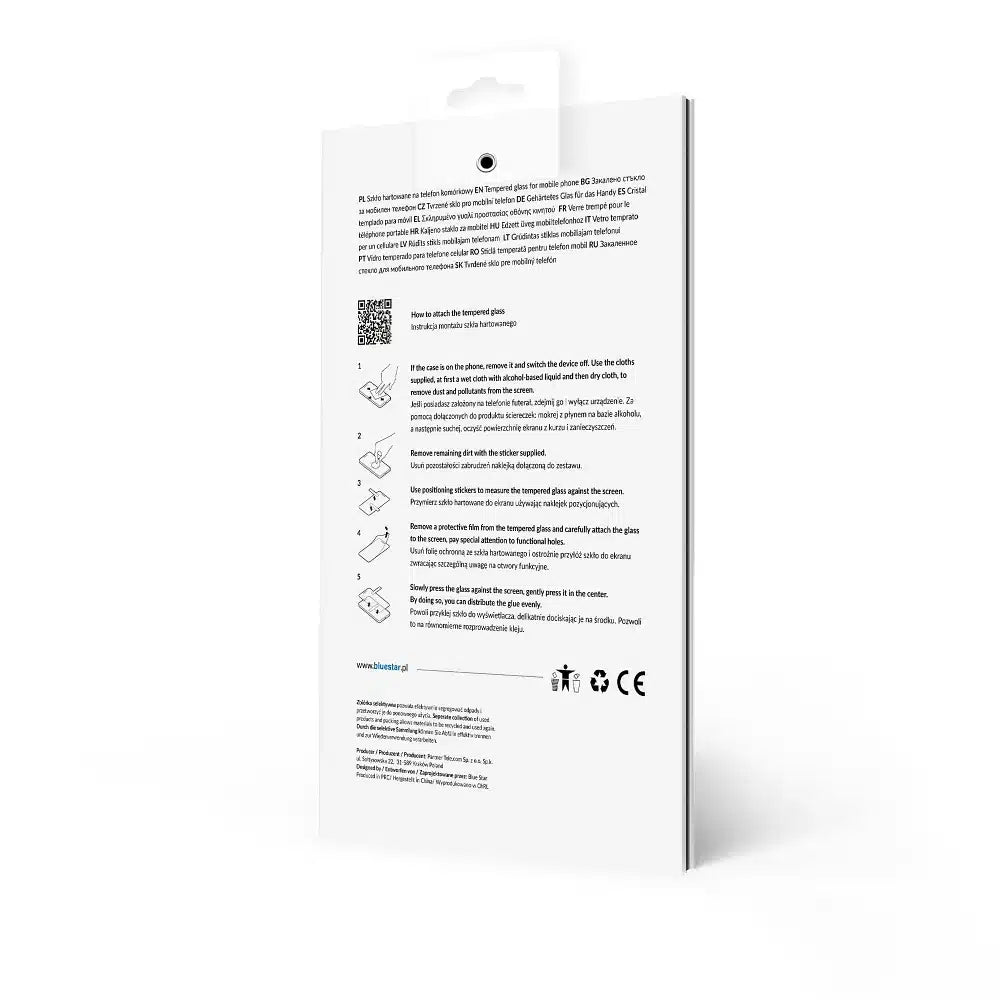 Blue Star 5D kaljeno staklo - za Honor Magic5 Lite - crno