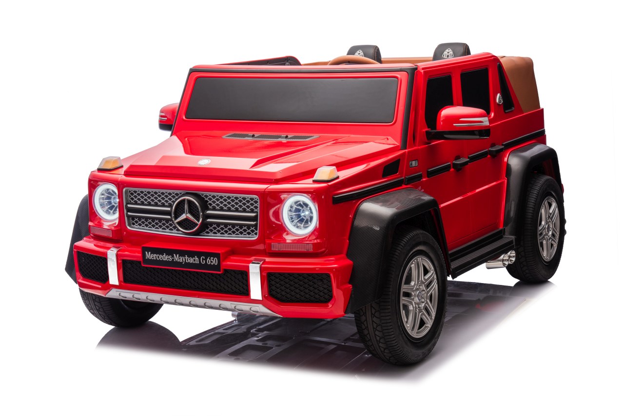 Licencirani auto na akumulator Mercedes Benz MAYBACH G650 4x4 - dvosjed - crveni