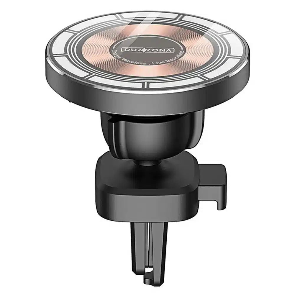 DUZZONA V2 - auto držač za ventilacijsku rešetku s 15W bežičnim punjenjem (kompatibilno s MagSafeom)