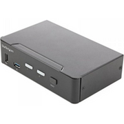 StarTech.com SV231HU34K6 prekidač KVM Montaža u poslužiteljski ormar Crno