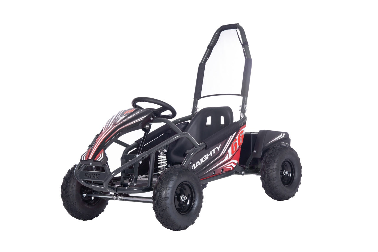 Go-kart na akumulator MAIGHTY 1000W - crni