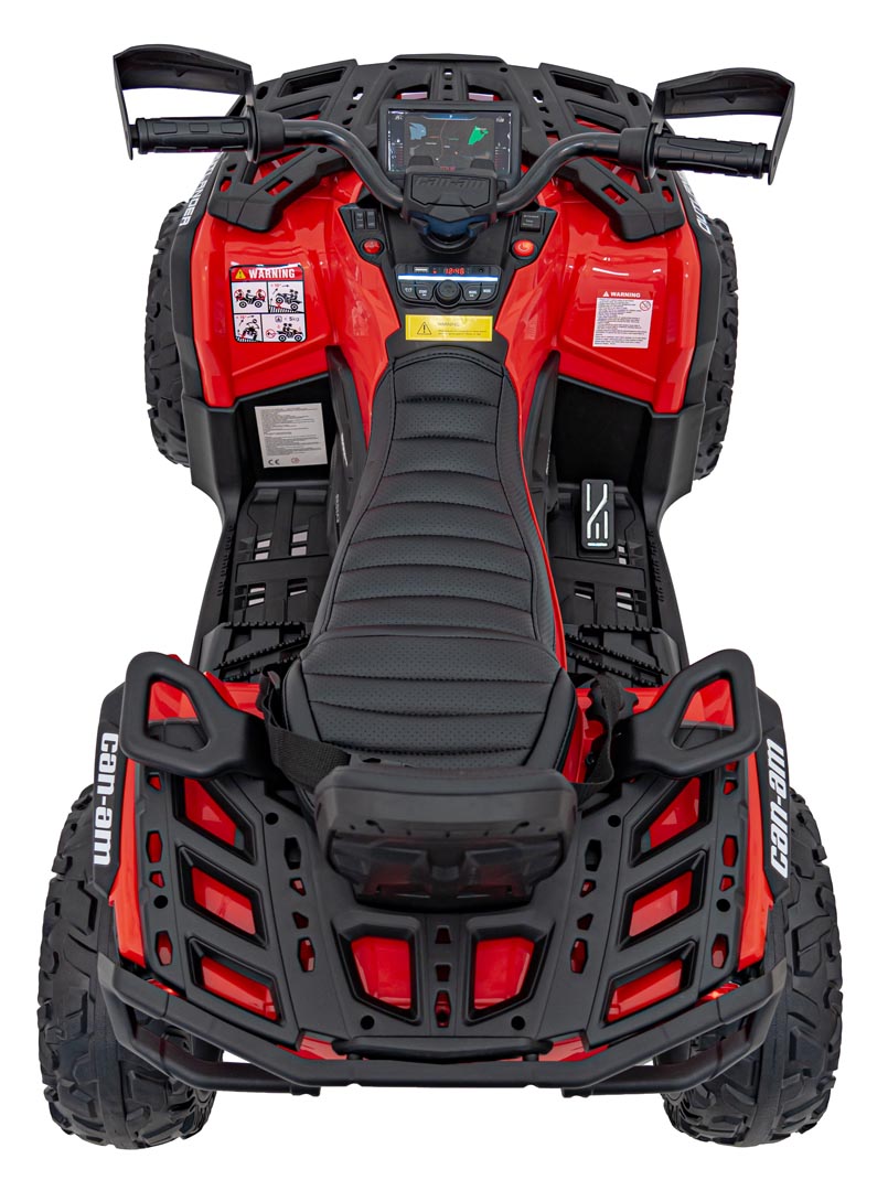Quad na akumulator Can-Am Outlander ATV 4x4 - crveni