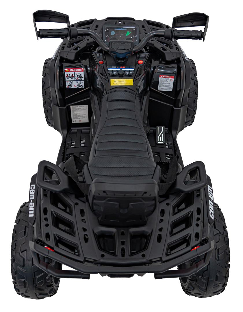 Quad na akumulator Can-Am Outlander ATV 4x4 200W - crni