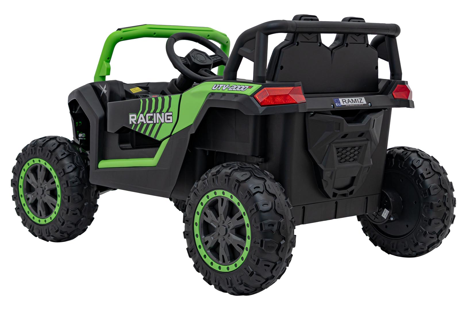 Buggy na akumulator UTV 2000M Racing 4x4 - zeleni