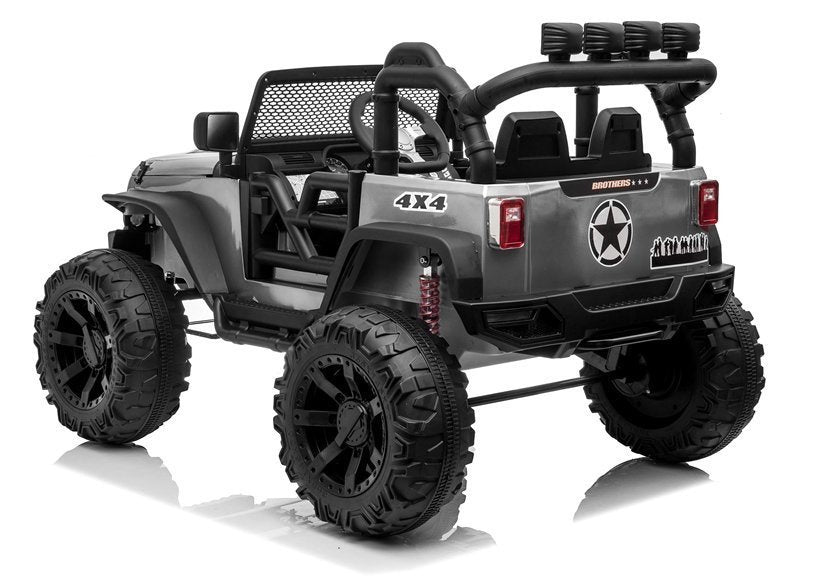 Auto na akumulator Jeep JC666 Brother - sivi/lakirani