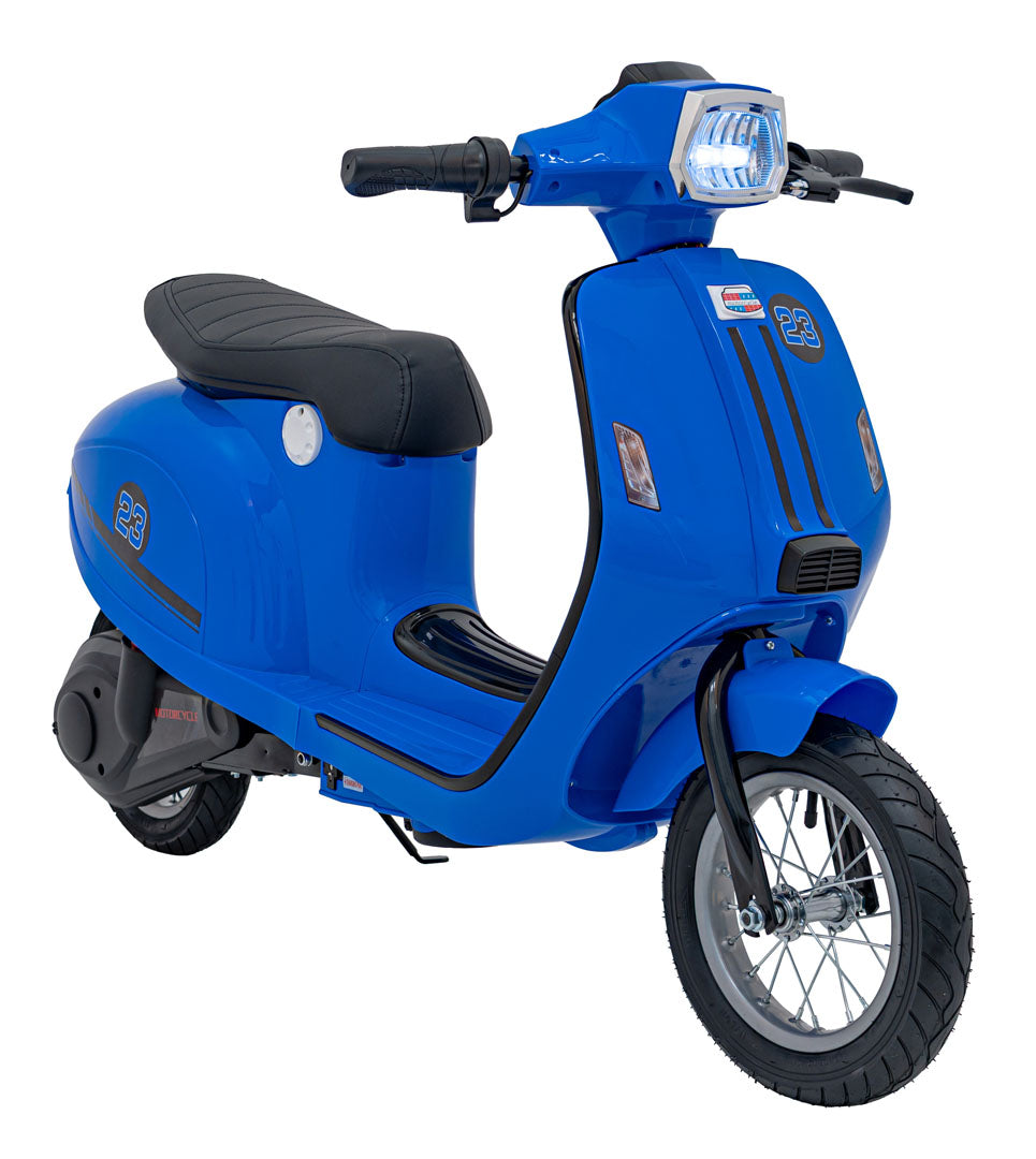Motor na akumulator Retro 23 - plavi
