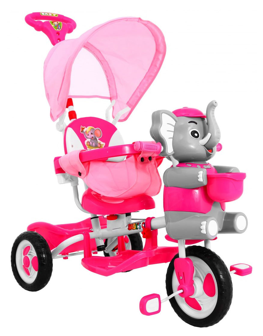 Tricikl Happy Elephant - rozi