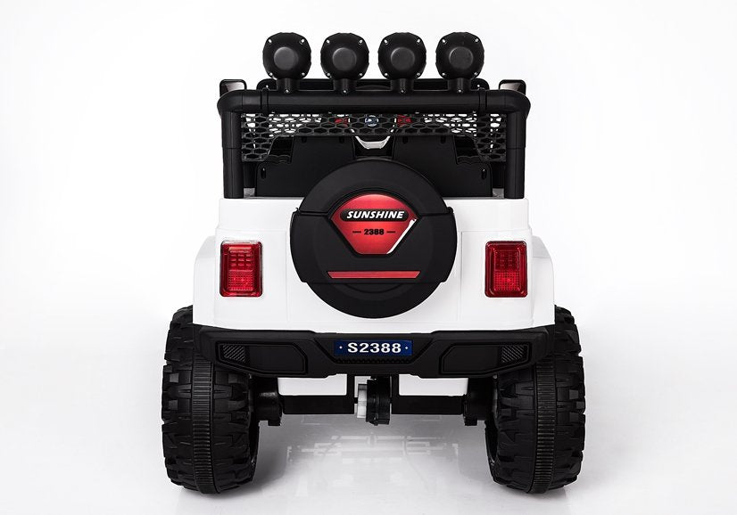 Auto na akumulator S2388 Jeep 4x4 - bijeli
