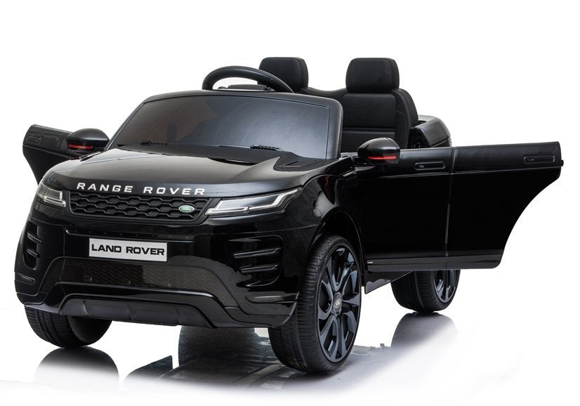 Licencirani auto na akumulator Range Rover Evoque - crni/lakirani