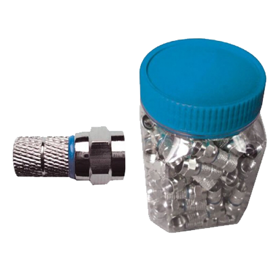 ZODIAC F-Konektor 4,4mm, za koaksijalni kabel pak 100 kom - F 4,4MM C/ORING
