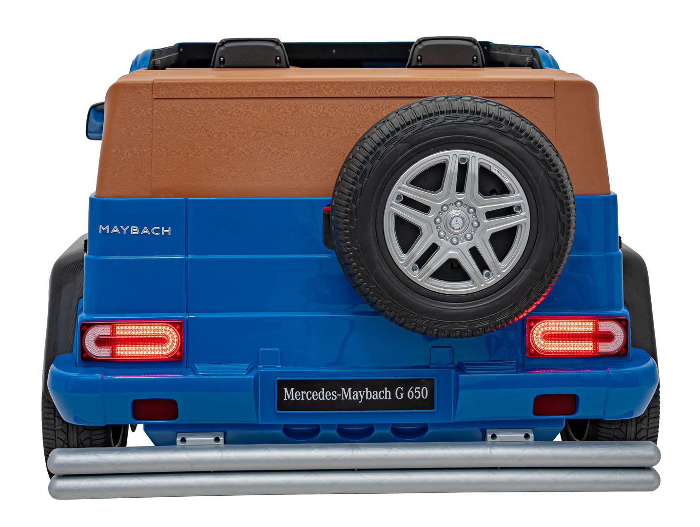 Licencirani auto na akumulator Mercedes Benz MAYBACH G650 4x4 - dvosjed - plavi