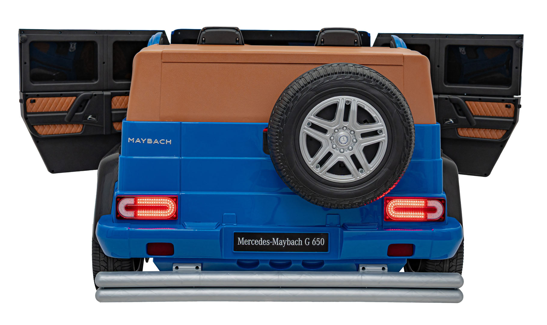 Licencirani auto na akumulator Mercedes Benz MAYBACH G650 4x4 - dvosjed - plavi