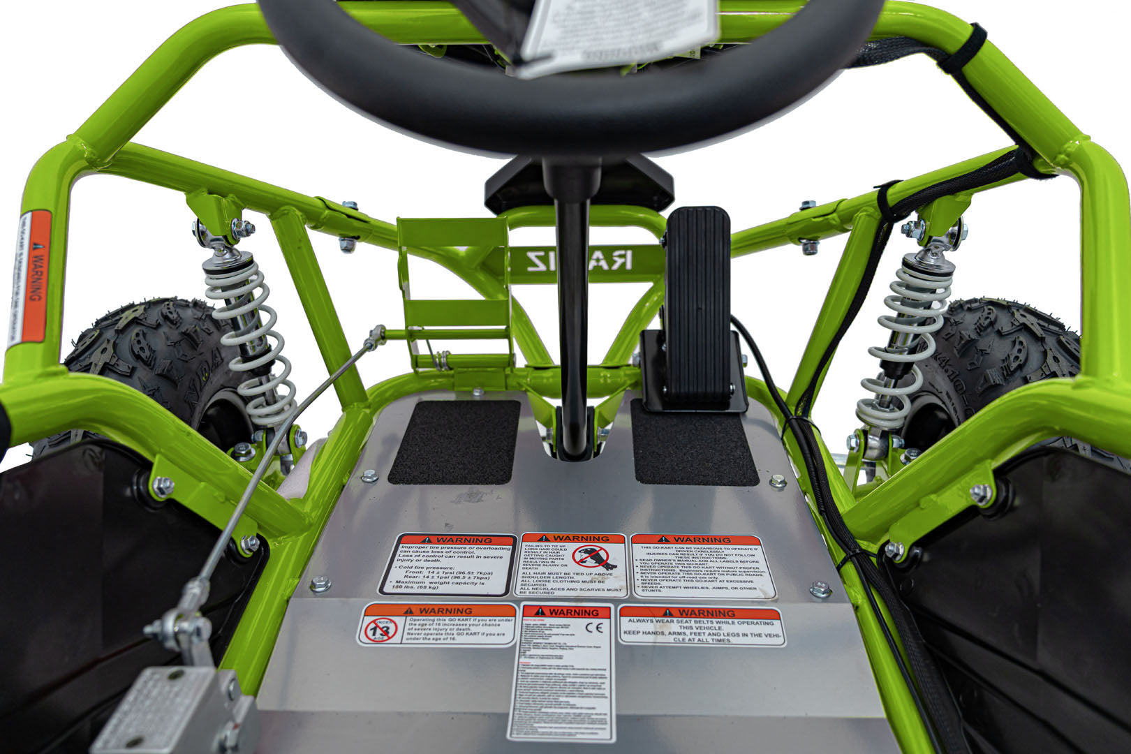 Go-kart na akumulator MAIGHTY 1000W - zeleni