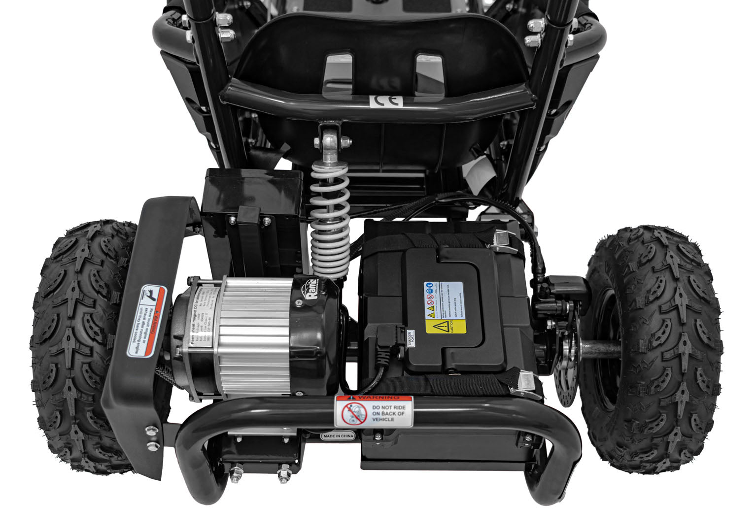 Go-kart na akumulator MAIGHTY 1000W - crni