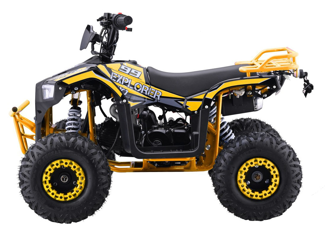 Quad na benzin 110CC EXPLORER - žuti