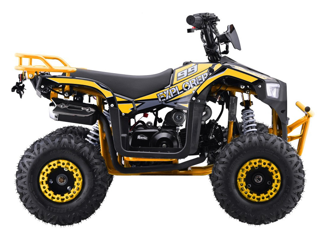 Quad na benzin 110CC EXPLORER - žuti