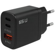 REDLINE Punjač kućni, 1 x USB-A, 2 x USB-C, 65W - GL-65-ACC