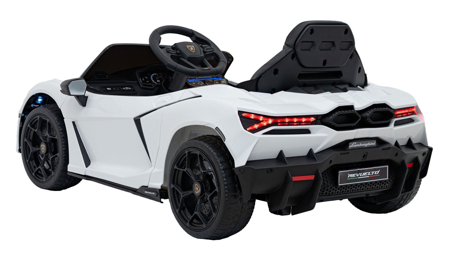 Licencirani auto na akumulator Lamborghini Revuelto 4x4 - bijeli