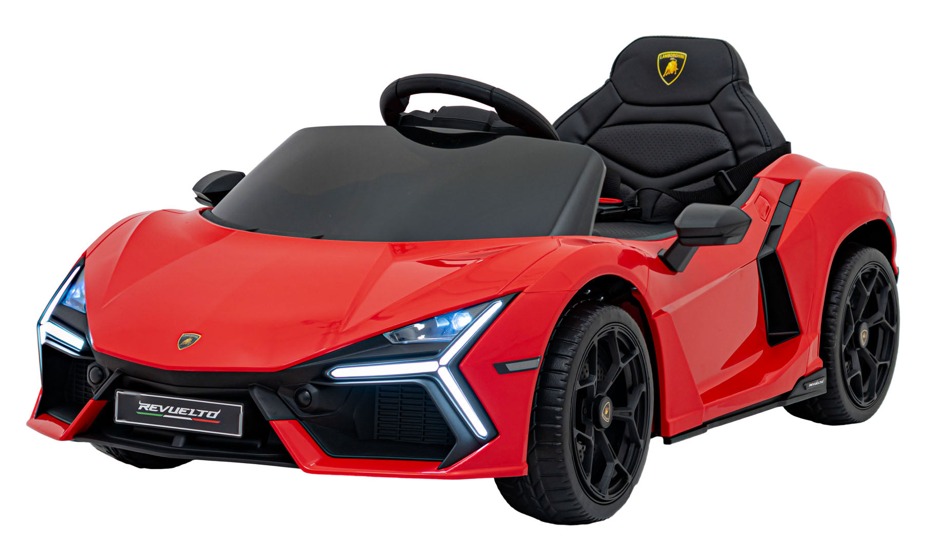 Licencirani auto na akumulator Lamborghini Revuelto 4x4 - crveni