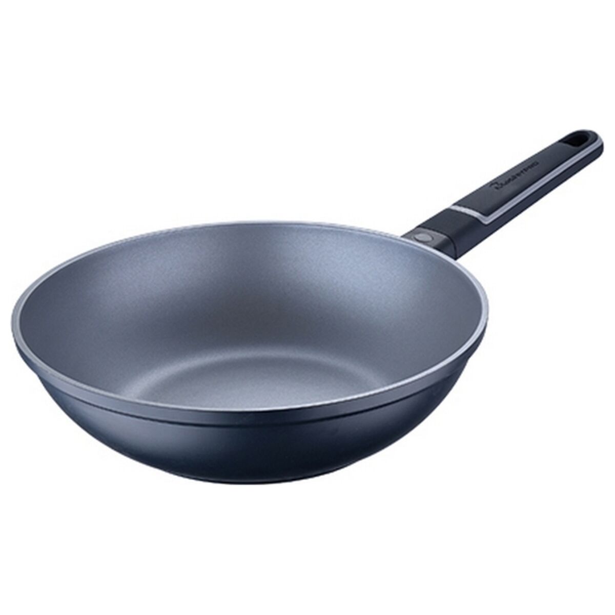 Tava za Wok Masterpro Indigo Crna Aluminij (Ø 28 cm)