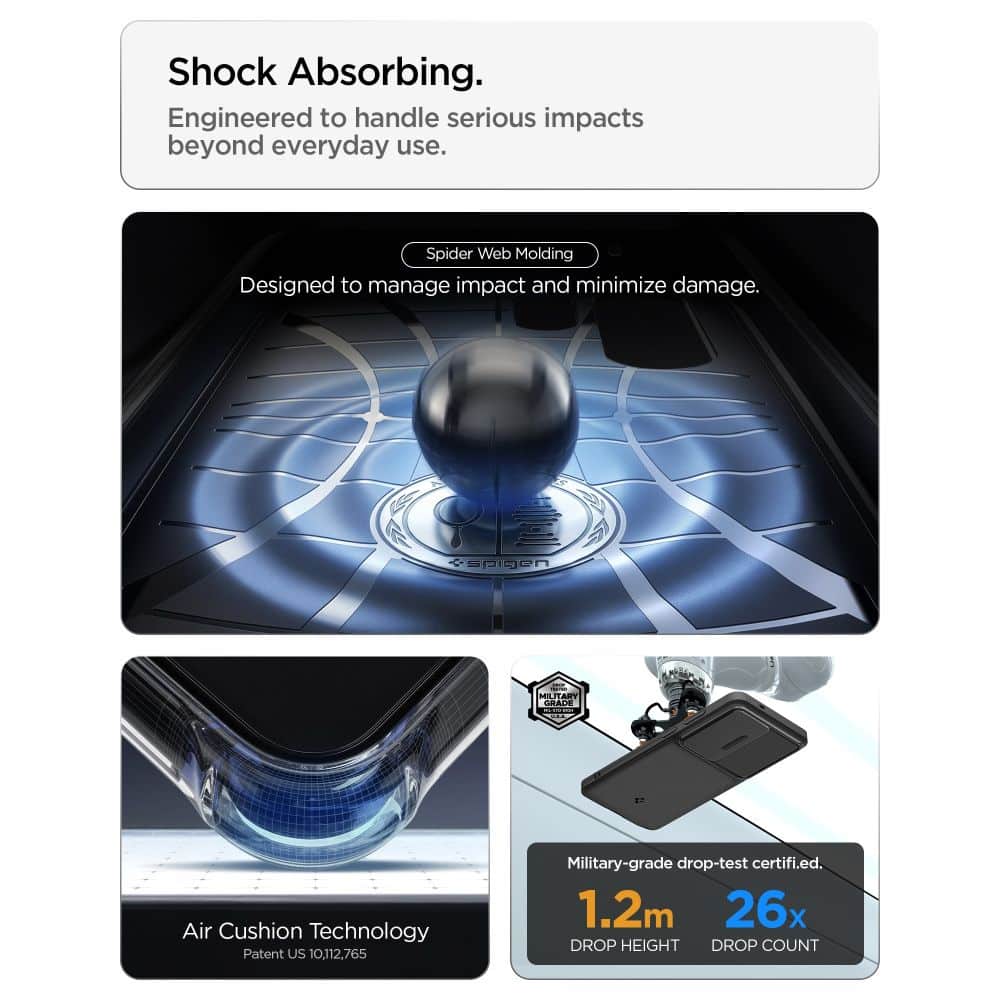 Spigen Optic Armor maska za Samsung Galaxy S26 Ultra crna
