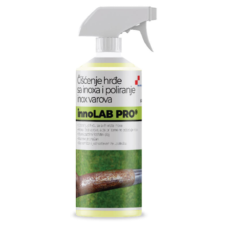 InnoLAB PRO Čišćenje hrđe s inoxa i poliranje inox varova 500 ml