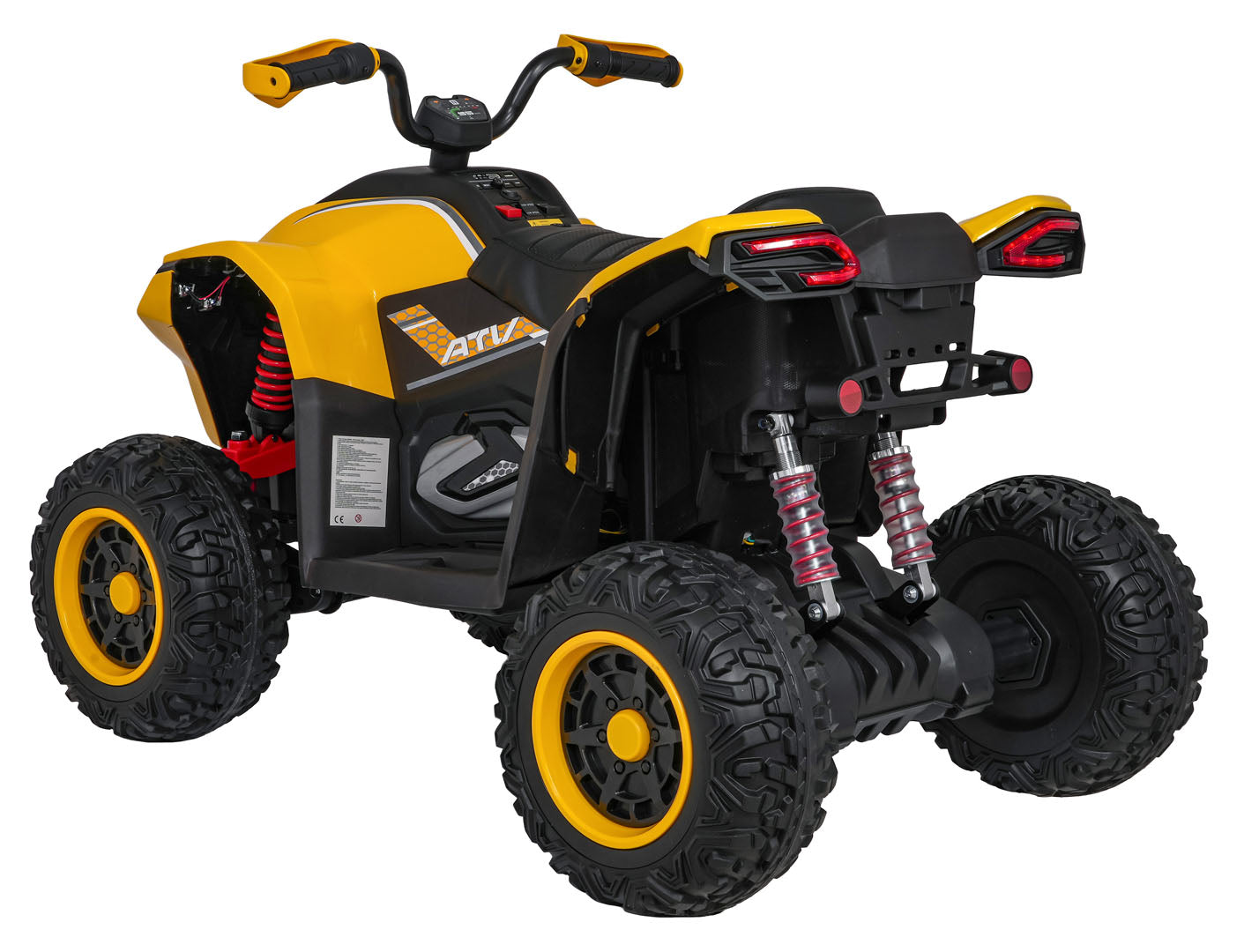 Quad na akumulator Fast Wheel 4x4 - žuti