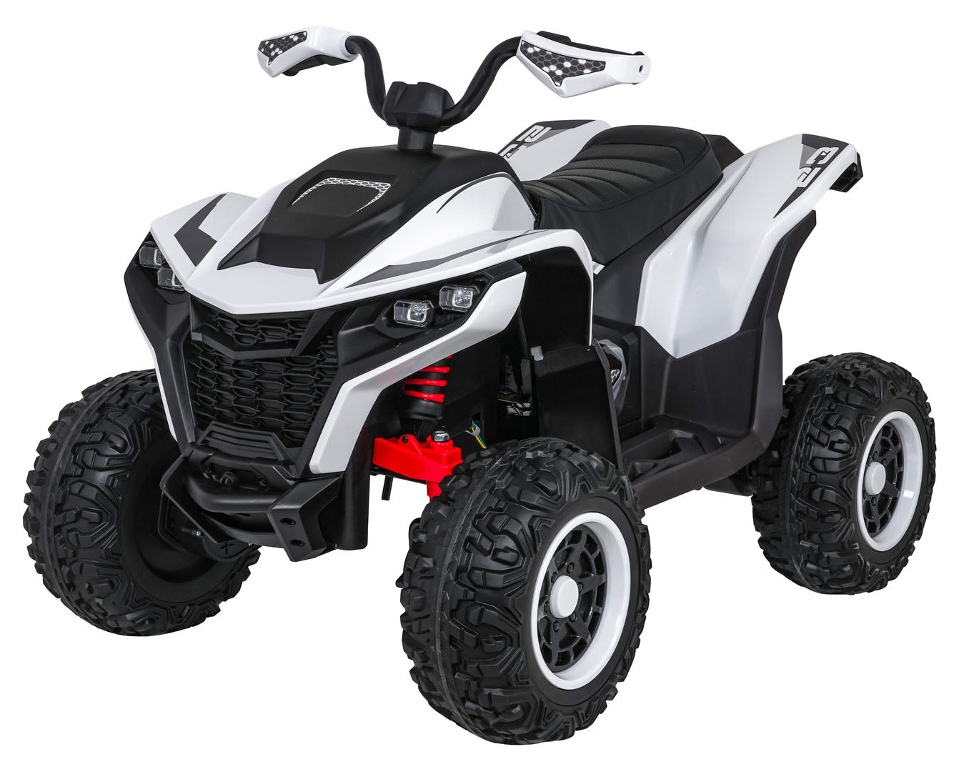 Quad na akumulator Fast Wheel 4x4 - bijeli